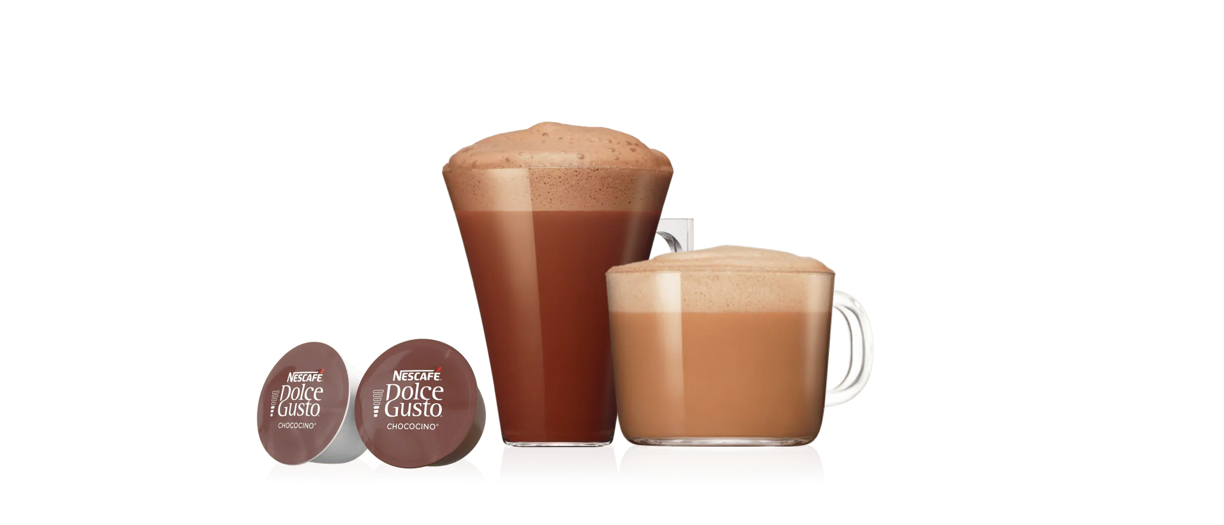 Hot Chocolate drinks in Capsules | NESCAFÉ® Dolce Gusto® header image