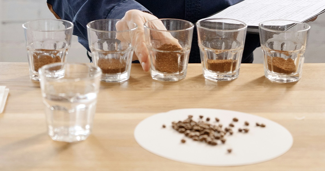 Proceso de tostado del café
