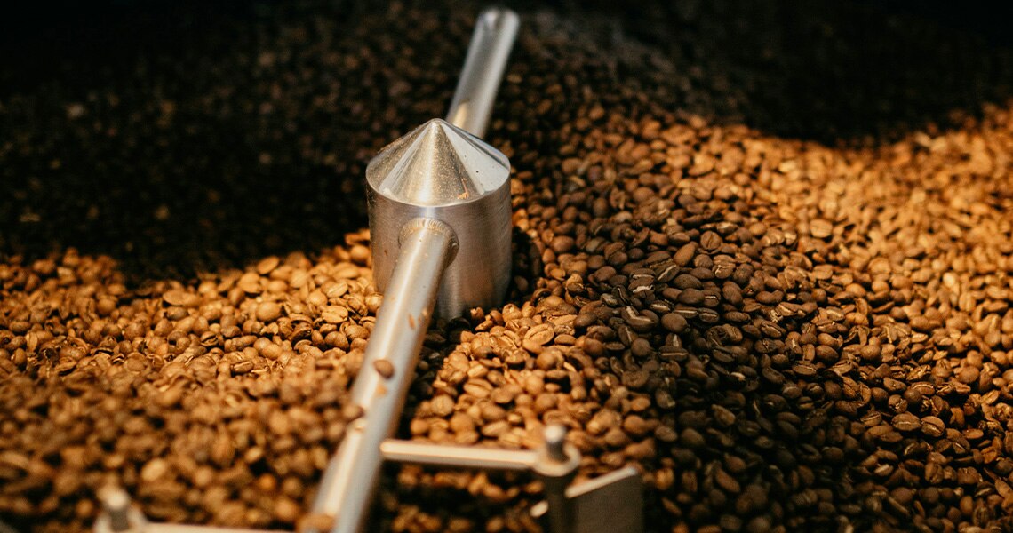 Proceso del tostado del café