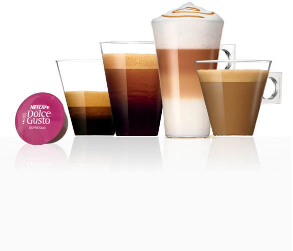Tazas para bebidas y cápsula ORIGINAL